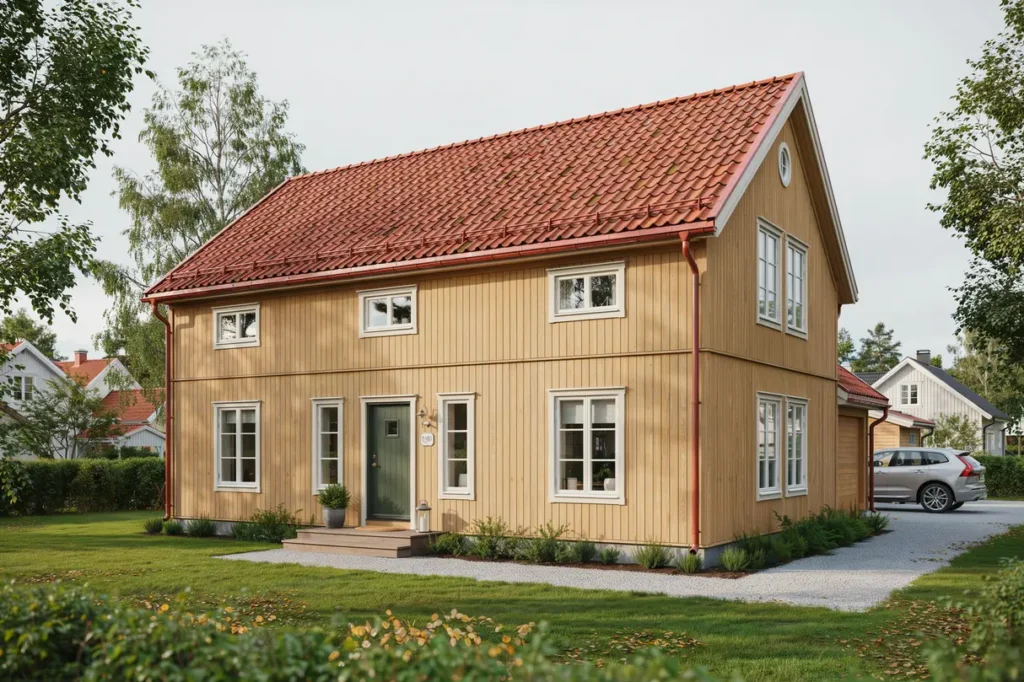 renovering av tegeltak och montering av taks kerhet i smo