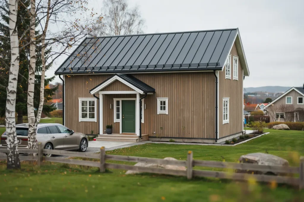 takh jning med taklyft p villa i smo nyn shamn